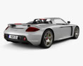 Porsche Carrera GT (980) 2007 3d model back view