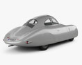 Porsche Type 64 1939 3Dモデル 後ろ姿
