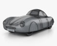 Porsche Type 64 1939 Modello 3D wire render