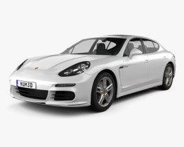 Porsche Panamera Disel 2016 3D model