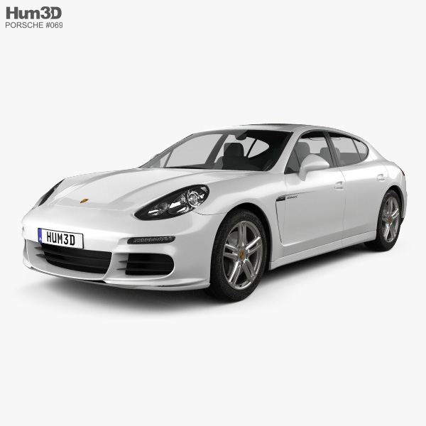 Porsche Panamera Disel 2016 3D model