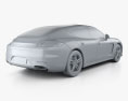 Porsche Panamera Disel 2016 Modello 3D