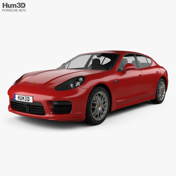 Porsche Panamera GTS 2016 3D model