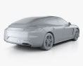 Porsche Panamera Turbo 2016 Modello 3D