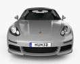 Porsche Panamera Turbo Executive 2016 3D模型 正面图