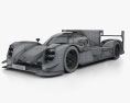 Porsche 919 混合動力 2014 3D模型 wire render
