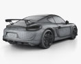 Porsche Cayman GT4 2017 3D模型