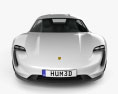 Porsche Mission E 2016 3D-Modell Vorderansicht