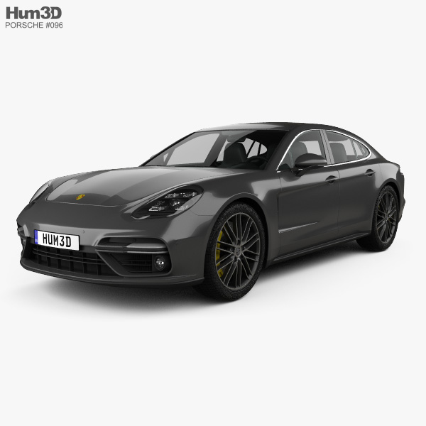 Porsche Panamera Turbo 2020 3D model