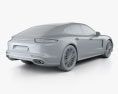 Porsche Panamera Turbo 2020 Modello 3D