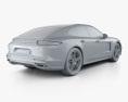 Porsche Panamera 4 E-ハイブリッ 2020 3Dモデル