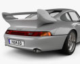 Porsche 911 Carrera GT2 купе (993) 1998 3D модель