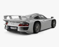 Porsche 911 GT1 Stradale (993) 1997 3Dモデル 後ろ姿