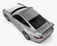 Porsche 911 GT2 (997) 2010 3d model top view