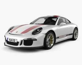 3D model of Porsche 911 R (991) 2020