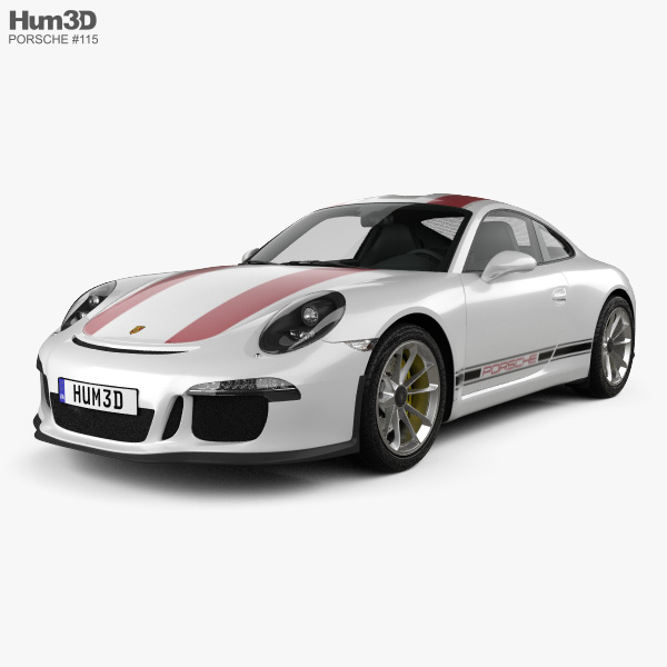 Porsche 911 R (991) 2020 3D model