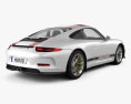 Porsche 911 R (991) 2020 3D 모델  back view