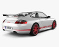 Porsche 911 GT3RS クーペ (996) 2006 3Dモデル 後ろ姿