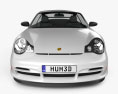 Porsche 911 GT3RS coupe (996) 2006 3D模型 正面图