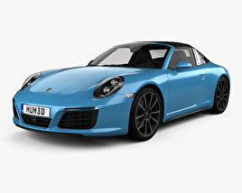 Porsche 911 Targa (991) 4S 2020 3D model