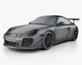 Porsche 911 GT3 RS 2020 3D模型 wire render
