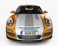 Porsche 911 GT3 RS 2020 3D-Modell Vorderansicht