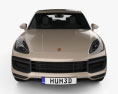 Porsche Cayenne Turbo with HQ interior 2020 3d model front view