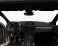 Porsche Cayenne Turbo з детальним інтер'єром 2020 3D модель dashboard