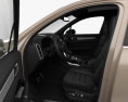Porsche Cayenne Turbo com interior 2020 Modelo 3d assentos
