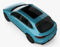 Porsche Macan S 2020 3d model top view