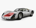 Porsche 906 Carrera 6 coupe 1966 3D模型