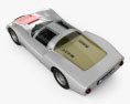 Porsche 906 Carrera 6 coupe 1966 3D模型 顶视图