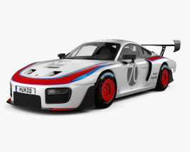 3D model of Porsche 935 2021