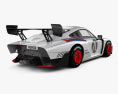 Porsche 935 2021 3D模型 后视图