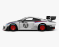 Porsche 935 2021 Modello 3D vista laterale
