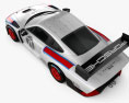 Porsche 935 2021 Modello 3D vista dall'alto