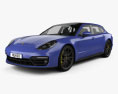 Porsche Panamera GTS Sport Turismo 2022 3D 모델 