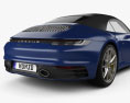 Porsche 911 Carrera 4S 카브리올레 2020 3D 모델 