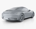 Porsche 911 Carrera 4S 敞篷车 2020 3D模型