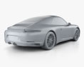 Porsche 911 Carrera GTS Кабриолет 2020 3D модель