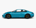 Porsche 911 Carrera GTS купе 2022 3D модель side view