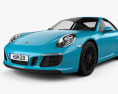 Porsche 911 Carrera GTS купе 2022 3D модель