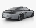 Porsche 911 Carrera 4 Кабриолет 2020 3D модель