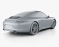 Porsche 911 Carrera 4 카브리올레 2020 3D 모델 