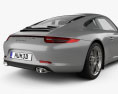 Porsche 911 Carrera 4 쿠페 2020 3D 모델 