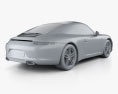 Porsche 911 Carrera 4 coupe 2020 3D模型