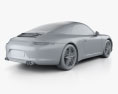 Porsche 911 Carrera 4 S Кабриолет 2020 3D модель