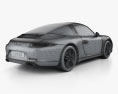 Porsche 911 Targa 4 2020 3D модель