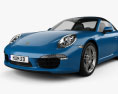 Porsche 911 Targa 4 2020 3D 모델 