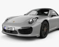 Porsche 911 Turbo 敞篷车 2020 3D模型